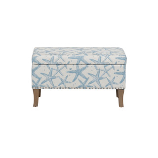 Thumbnail 10: Linon Linon Stephanie Starfish Bench 