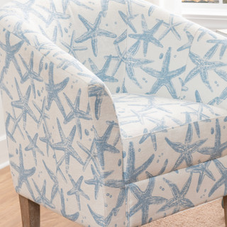 Thumbnail 3: Linon Linon Simon Starfish Club Chair  