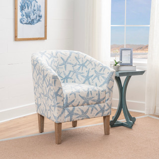 Thumbnail 4: Linon Linon Simon Starfish Club Chair  