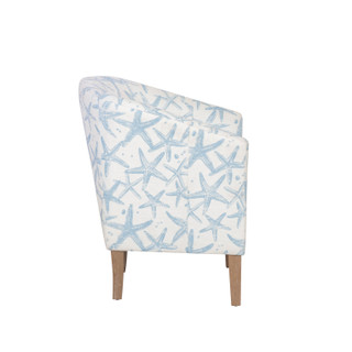 Thumbnail 5: Linon Linon Simon Starfish Club Chair  