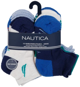 Thumbnail 1: Nautica Boys 10 Pk Socks 