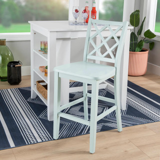 Thumbnail 2: Linon Linon Mayfair 3 Pc. Counter Height Space Saver Dining Set  