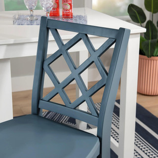 Thumbnail 5: Linon Linon Mayfair 3 Pc. Counter Height Space Saver Dining Set  