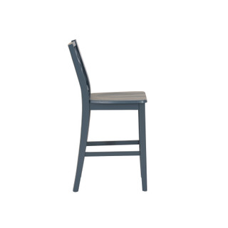 Thumbnail 6: Linon Linon Mayfair 3 Pc. Counter Height Space Saver Dining Set  