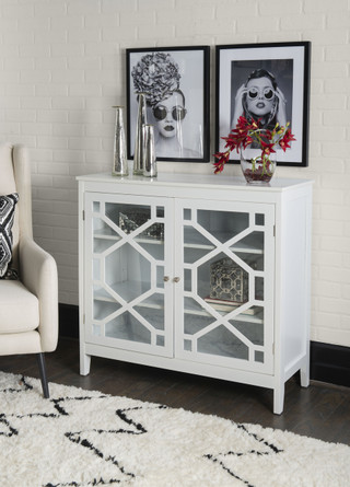 Thumbnail 8: Linon Linon Fetti Large Cabinet 