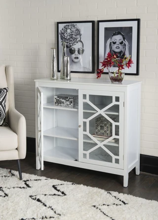 Thumbnail 9: Linon Linon Fetti Large Cabinet 