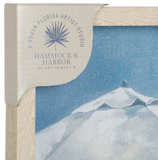 Thumbnail 2: Hammock & Harbor 16x20 Beach Chair Wall Art 