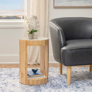 Thumbnail 2: Linon Linon Peggy Side Storage Desk 