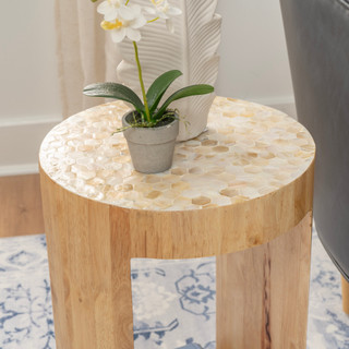 Thumbnail 3: Linon Linon Peggy Side Storage Desk 