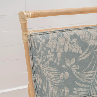Thumbnail 2: Linon Linon Rankin 2 Pc. Bamboo Accent Chair in Floral Set  