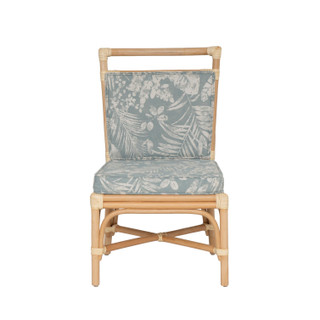 Thumbnail 4: Linon Linon Rankin 2 Pc. Bamboo Accent Chair in Floral Set  