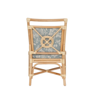 Thumbnail 10: Linon Linon Rankin 2 Pc. Bamboo Accent Chair in Floral Set  