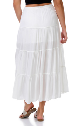 Thumbnail 2: Rewash Juniors Tiered Maxi Skirt 