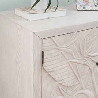 Thumbnail 7: Linon Linon Palmyra 32 in.  2 Door Storage Cabinet 