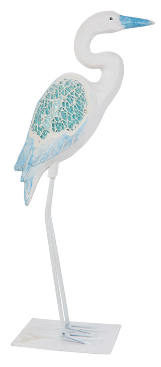 Thumbnail 2: Fancy That 12 in Resin Mosaic Egret Figurine 