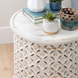 Thumbnail 4: Linon Linon Inora Side Table 