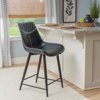 Thumbnail 6: Linon Linon Elder Counter Stool  
