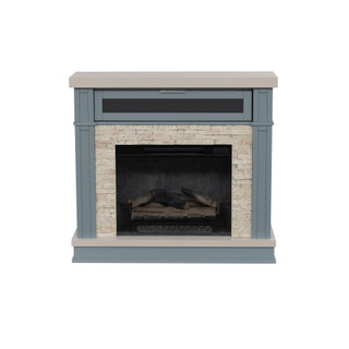 Thumbnail 9: Linon Linon Ephersyn Fireplace 