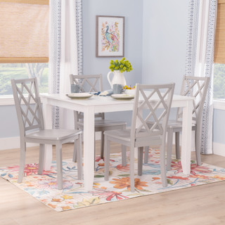 Thumbnail 2: Linon Linon Mayfair 5 Pc. Rectangle Dining Set 
