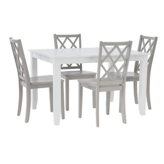 Thumbnail 1: Linon Linon Mayfair 5 Pc. Rectangle Dining Set 