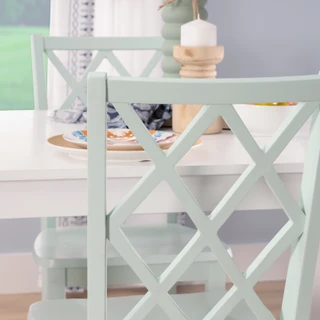 Thumbnail 3: Linon Linon Mayfair 5 Pc. Rectangle Dining Set 