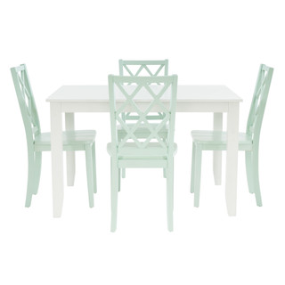 Thumbnail 4: Linon Linon Mayfair 5 Pc. Rectangle Dining Set 
