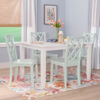 Thumbnail 6: Linon Linon Mayfair 5 Pc. Rectangle Dining Set 