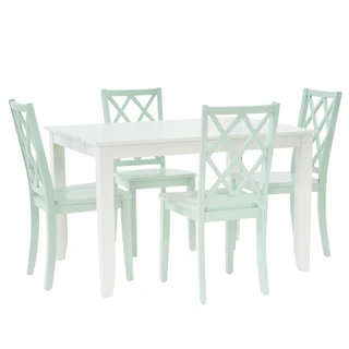 Thumbnail 1: Linon Linon Mayfair 5 Pc. Rectangle Dining Set 