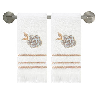 Thumbnail 5: Nicole Miller Camille 2 Pc. Fingertip Towel Set 