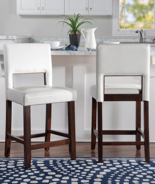 Thumbnail 2: Linon Linon Vega Counter Stool 