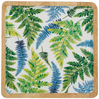 Thumbnail 1: Boston International Square Mango Wood Platter 
