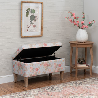 Thumbnail 2: Linon Linon Stephanie Floral Bench 