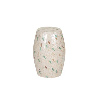 Thumbnail 1: Linon Linon Pattison Drum Table Fish 