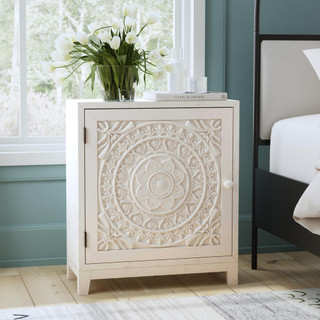 Thumbnail 3: Linon Linon Grace Smokey Cabinet 