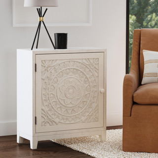 Thumbnail 8: Linon Linon Grace Smokey Cabinet 