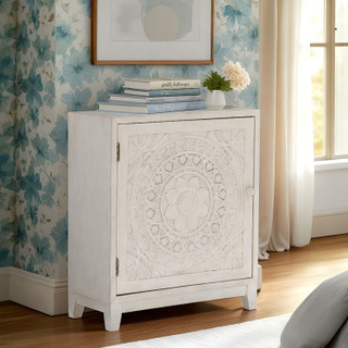 Thumbnail 14: Linon Linon Grace Smokey Cabinet 