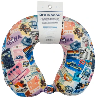 Thumbnail 2: Life is Good Soft & Supportive Neck Pillow 