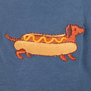 Thumbnail 3: C&C California Plus Short Sleeve Embroidered Hot Dog Tee 