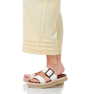 Thumbnail 2: Soho Apparel Women's Pull-On Drawstring Pleated Hem Pants 