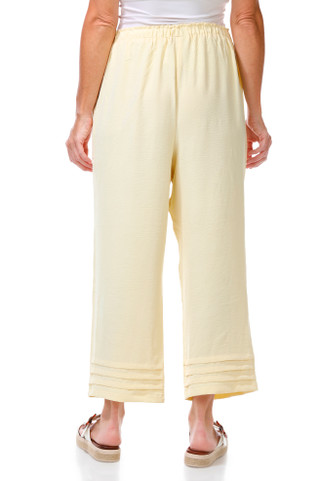Thumbnail 3: Soho Apparel Women's Pull-On Drawstring Pleated Hem Pants 