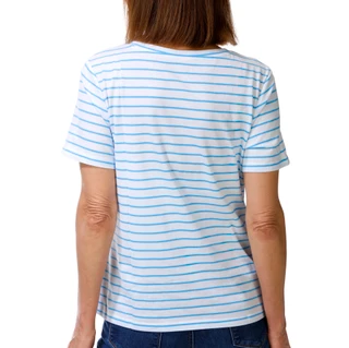 Thumbnail 2: Coral Bay Petite Short Sleeve Embellished Lobster Top 