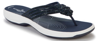 Thumbnail 1: Clarks Women's  Cloudsteppers Breeze Gem Flip Flop Sandals 
