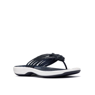 Thumbnail 2: Clarks Women's  Cloudsteppers Breeze Gem Flip Flop Sandals 
