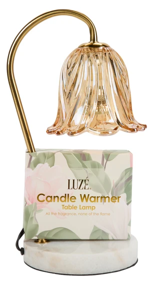 Thumbnail 1: LUZE Candle Warmer Table Lamp 