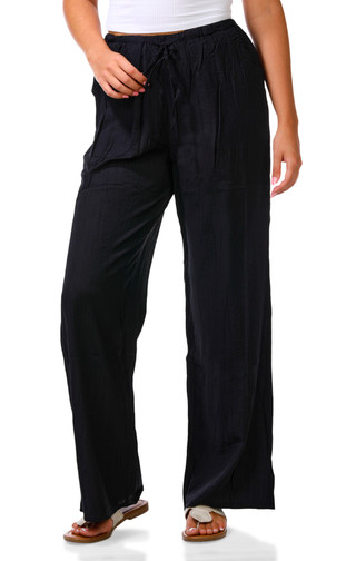 Thumbnail 1: Love Poem Tie Waist Front Pocket Beach Pant 