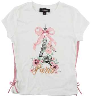 Thumbnail 1: Amy Byer Big Girls Printed Tee 