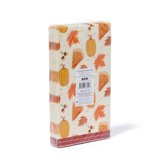 Thumbnail 2: Sugar Plum Party 32 Pk Harvest Print Paper Napkins  