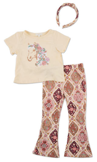 Thumbnail 1: Btween Little Girls 3 Pc Pants Set  