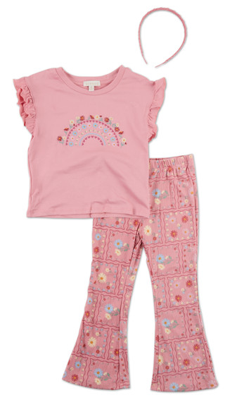 Thumbnail 1: Btween Little Girls 3 Pc Pants Set  