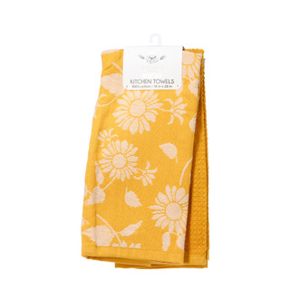 Thumbnail 1: Harvest Season 2 Pk Sunflower Kitchen Towels  